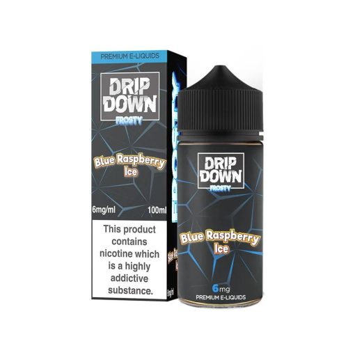 Drip Down Frosty Freebase Blue Raspberry Ice 100ml