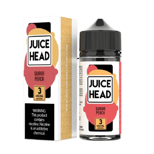 Juice Head Guava Peach Freebase 100mL in Karachi Pakistan