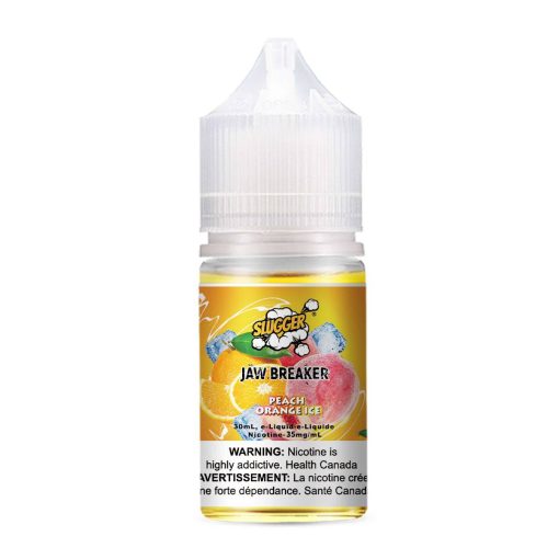 Slugger Jaw Breaker Peach Orange Ice Nic Salt