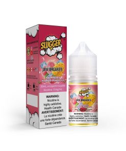 Slugger Raspberry Mango Peach Ice Jaw Breaker Nic Salt