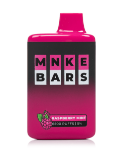 MNKE Bars Raspberry Mint Disposable Pod