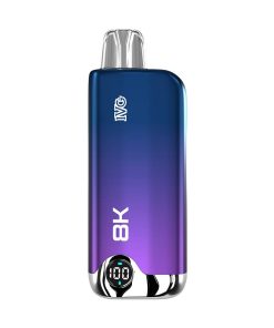 IVG Disposable Blueberry Cotton Candy Ice 8k Puffs