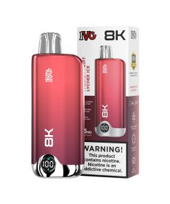 IVG Disposable Passion Fruit Lychee Ice 8k Puffs 35mg