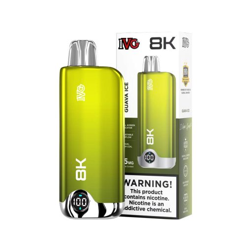 IVG Disposable guava ice 8k puffs 35mg