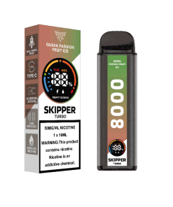 Skipper Disposable Vape 50mg 10000 Puffs Guava Passion Fruit Ice