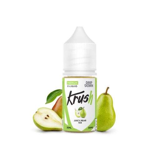 Drip Down Krush Series Nic Salt Juicy Pear Ice Price in Pakistan