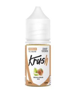 Drip Down Krush Series Nic Salt Peach Pear Ice Price in Pakistan