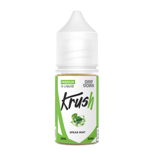 Drip Down Krush Series Nic Salt Spearmint Ice at Lowest Price in Pakistan