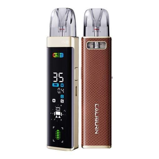 Uwell Caliburn G3 Pro Pod System Kit Brown Leather