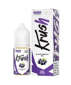 Drip Down Krush Series Nic Salt Black Currant Ice at Lowest Price in Pakistan