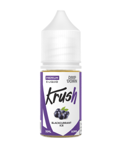 Drip Down Krush Series Nic Salt Black Currant Ice at Lowest Price in Pakistan