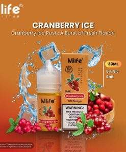MLife Nic Salt Cranberry Ice