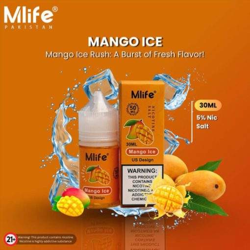 MLife Nic Salt Mango Ice