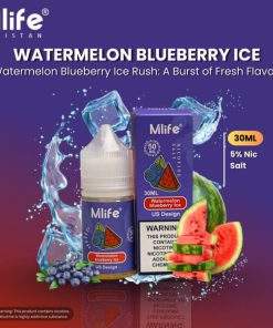 MLife Nic Salt Watermelon Blueberry Ice Nic Salt in Pakistan