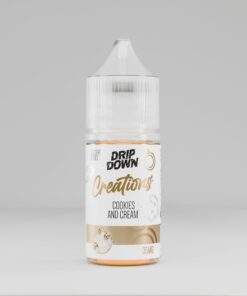 Drip Down Creation Dessert Series Nic Salt Cookies & Cream in Pakistan