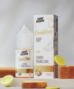 Drip Down Creation Dessert Series Nic Salt Lemon Pound Cake in Pakistan