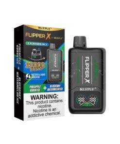 Flipper X by Rufpuf Disposable BLUEBERRY WATERMELON ICE + PINEAPPLE GUAVA ICE Price in Pakistan