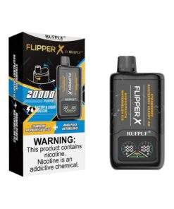 Flipper X by Rufpuf Disposable Mango Peach Watermelon Ice + Strawberry Raspberry Cherry Ice Price in Pakistan