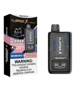 Flipper X by Rufpuf Disposable Peach Blue Raspberry Ice + Watermelon Ice Price in Pakistan