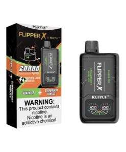 Flipper X by Rufpuf Disposable Strawberry Kiwi Ice + Guava Ice Price in Pakistan