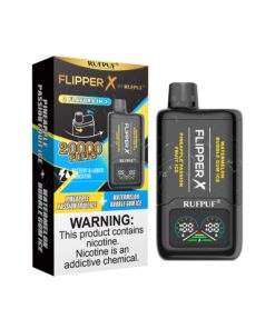 Flipper X by Rufpuf Disposable WATERMELON BUBBLE GUM ICE + PINEAPPLE PASSION FRUIT ICE Price