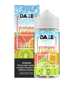 Kiwi Passionfruit Guava Iced 100ml 7 Daze Freebase at best price in Pakistan