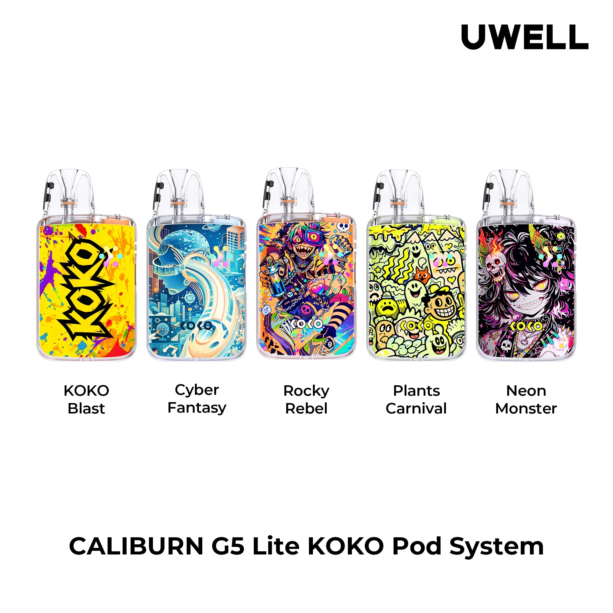 Uwell Caliburn G5 Lite Koko Pod System Kit at Best price in Pakistan