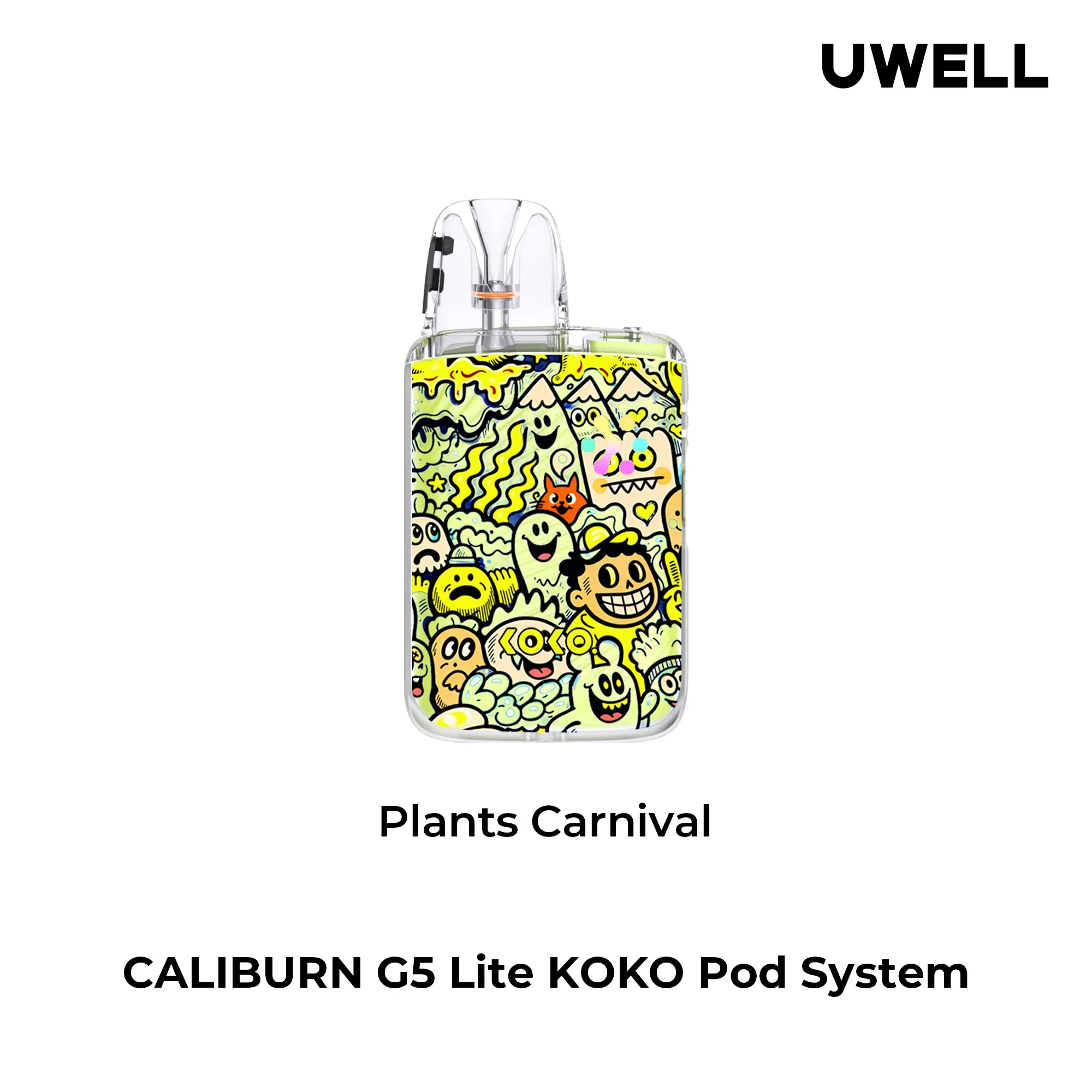 Uwell Caliburn G5 Lite Koko Pod System Kit Plants Carnival now in Pakistan