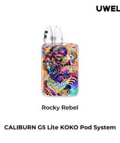 Uwell Caliburn G5 Lite Koko Pod System Kit Rocky Rebel now in Pakistan