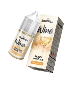 Skipper Nic Salt Peach Wine Ice now available in Pakistan
