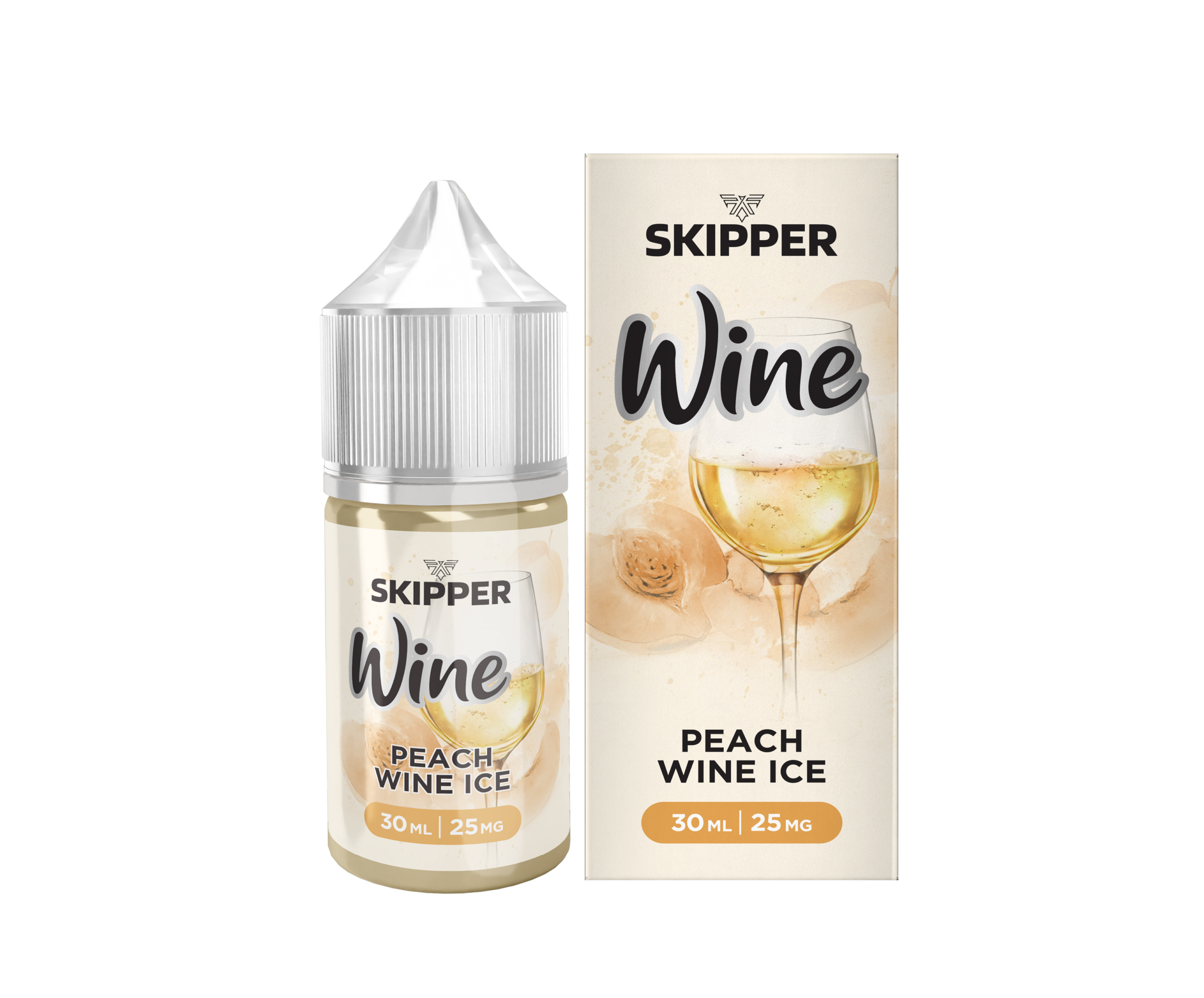 Skipper Nic Salt Peach Wine Ice now available in Pakistan