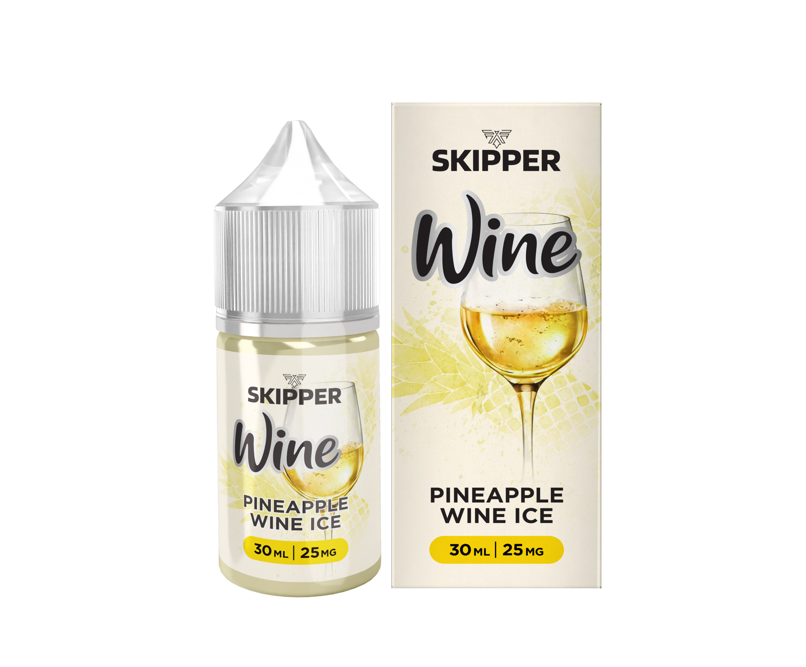Skipper Nic Salt Pineapple Wine Ice now in Pakistan