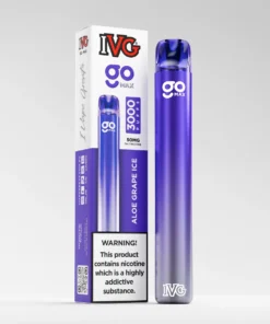 IVG Go Max Disposable Vape Aloe Grape Ice Pakistan